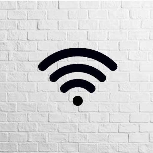vinilo símbolo wifi