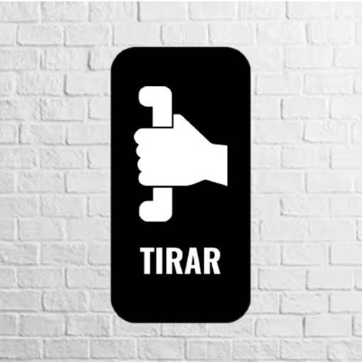 Vinilo Tirar Puerta