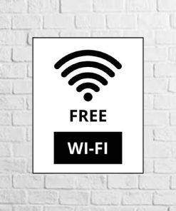 wifi gratis vinilo