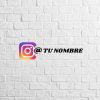 Vinilo instagram a color