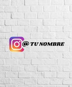 Vinilo instagram a color