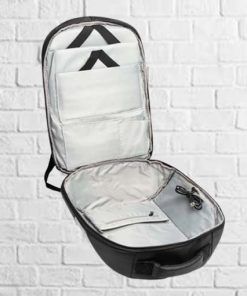 mochila antirrobo abierta