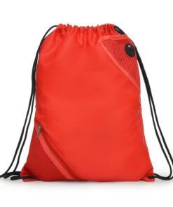 Mochila poliéster con bolsillo