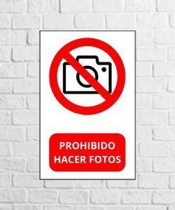 prohibido hacer fotos vinilo