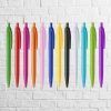 bolígrafos de plástico gama de colores