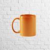 taza cerámica papaya