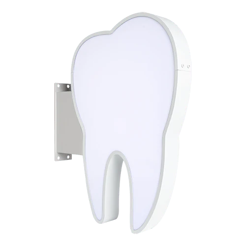 Banderola luminosa LED Muela Dentista - Imagen 2