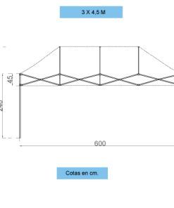 Alternative view of Carpas Publicitarias 3 x 6 M