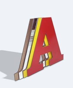 Letras Corpóreas de Dibond