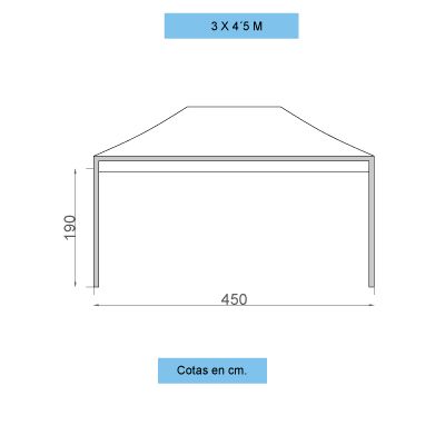 Carpas Publicitarias 3 x 4.5 M - Imagen 3