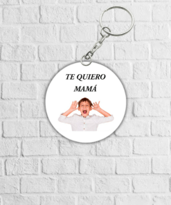llavero personalizado redondo