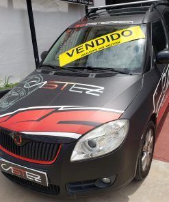 Cartel personalizado para parabrisas de coche