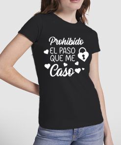 Camiseta Despedida Soltera Prohibido el Paso