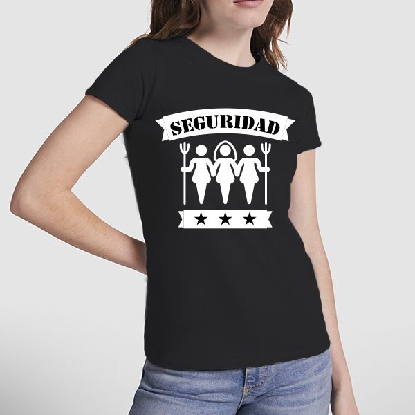 Camiseta Despedida Soltera Seguridad