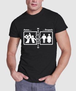 Camiseta Despedida Soltero Antes Despues