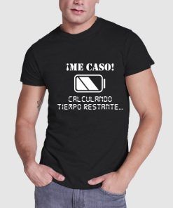 Camiseta Despedida Soltero Calculando