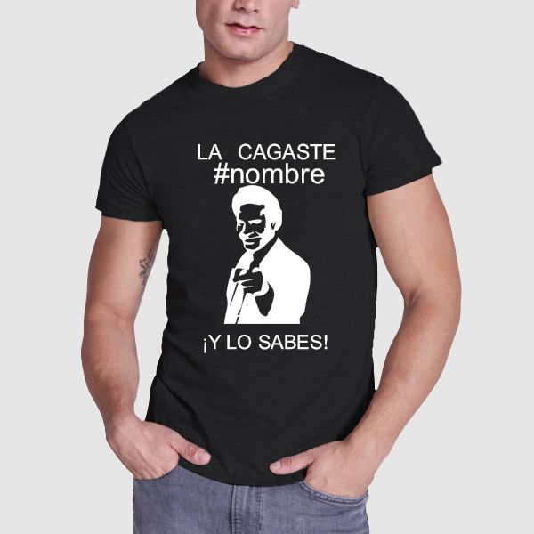 Camiseta Despedida Soltero La Cagaste y lo Sabes