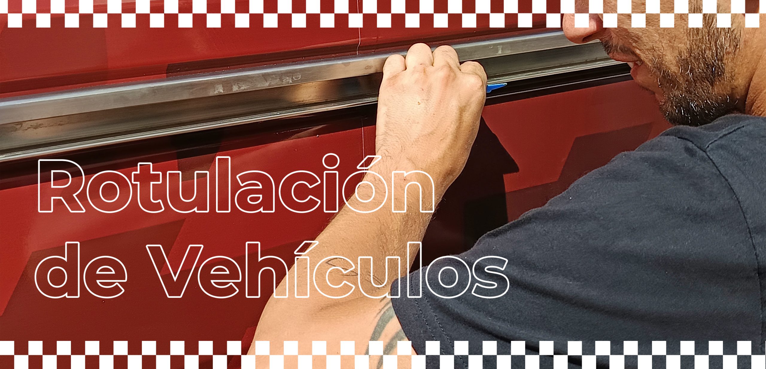 Rotulación de vehículos comerciales con vinilo personalizado
