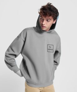 Sudadera de algodón personalizable, perfecta para empresas, regalos o eventos en Málaga.