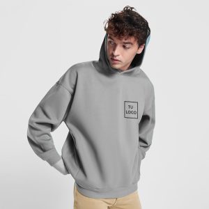 Sudadera de algodón personalizable, perfecta para empresas, regalos o eventos en Málaga.