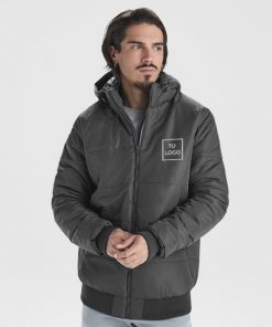 Chaqueta de algodón personalizable, perfecta para empresas, regalos o eventos en Málaga.