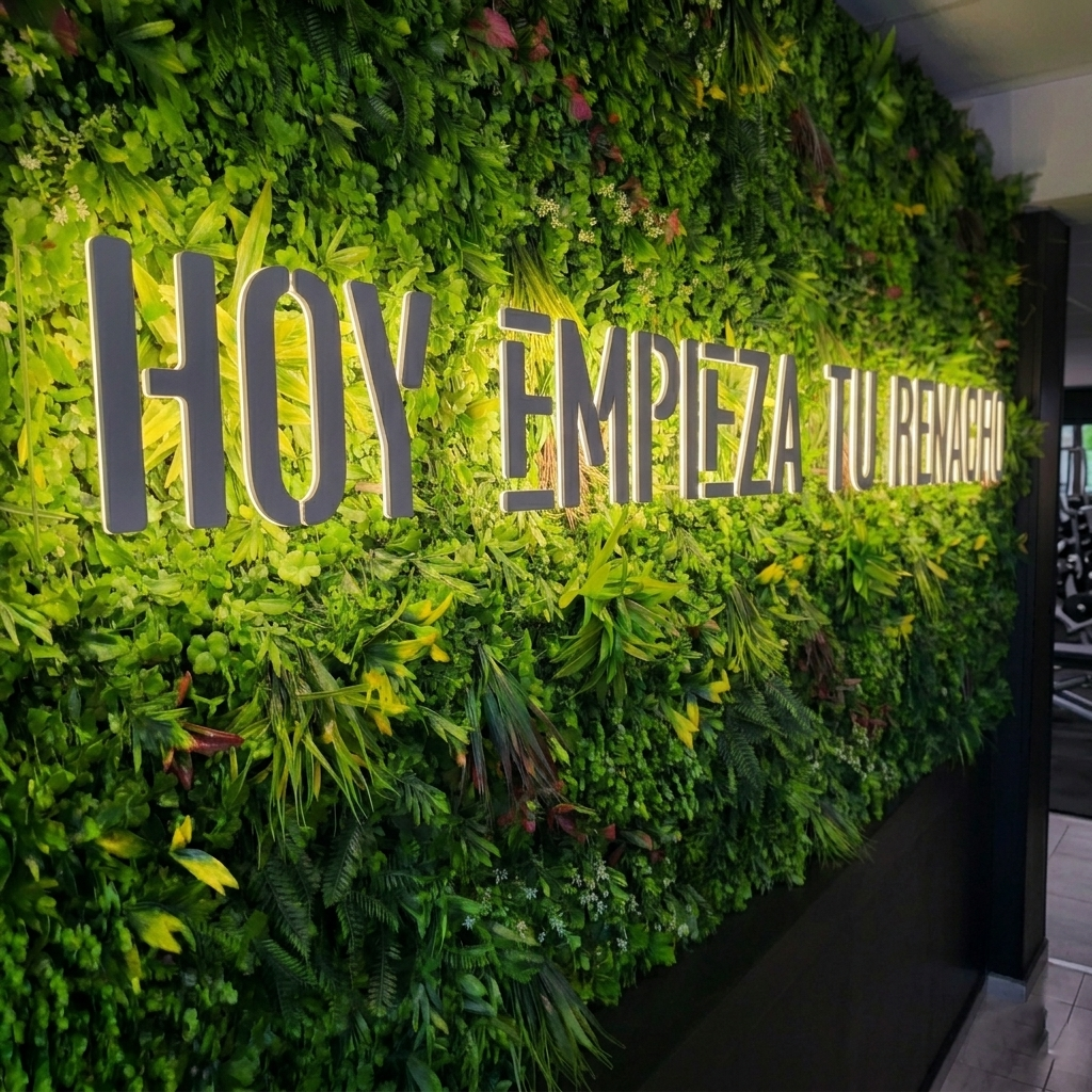 Letras corpóreas retroiluminadas instaladas por CASTEZ DESIGN en Málaga.