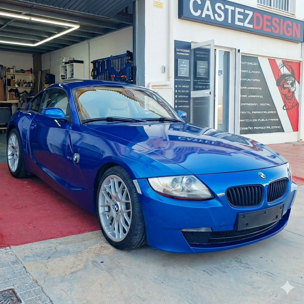 Car wrapping Málaga cambio de color integral vinilado de coches profesional.