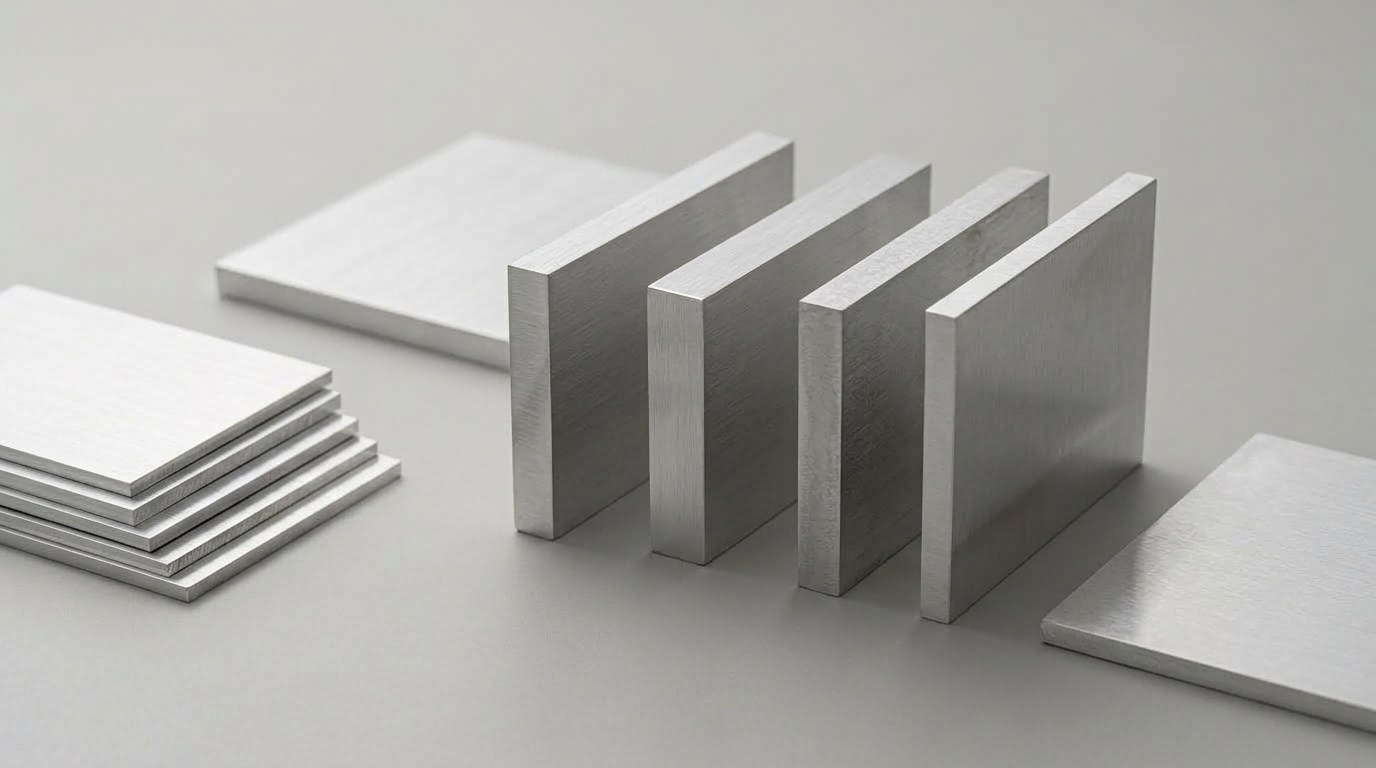 Aluminio preparado para grabado y corte láser