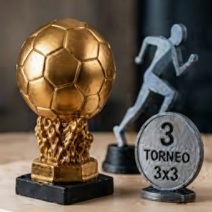 Trofeos y productos personalizados en 3D para eventos deportivos