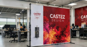 Expositores publicitarios personalizados para ferias, eventos y puntos de venta