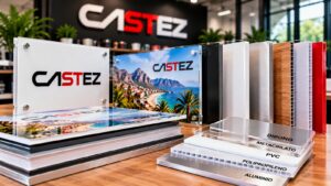Carteles rígidos personalizados para señalización y publicidad comercial